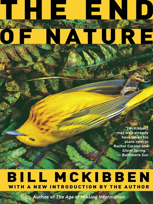 Title details for The End of Nature by Bill McKibben - Wait list